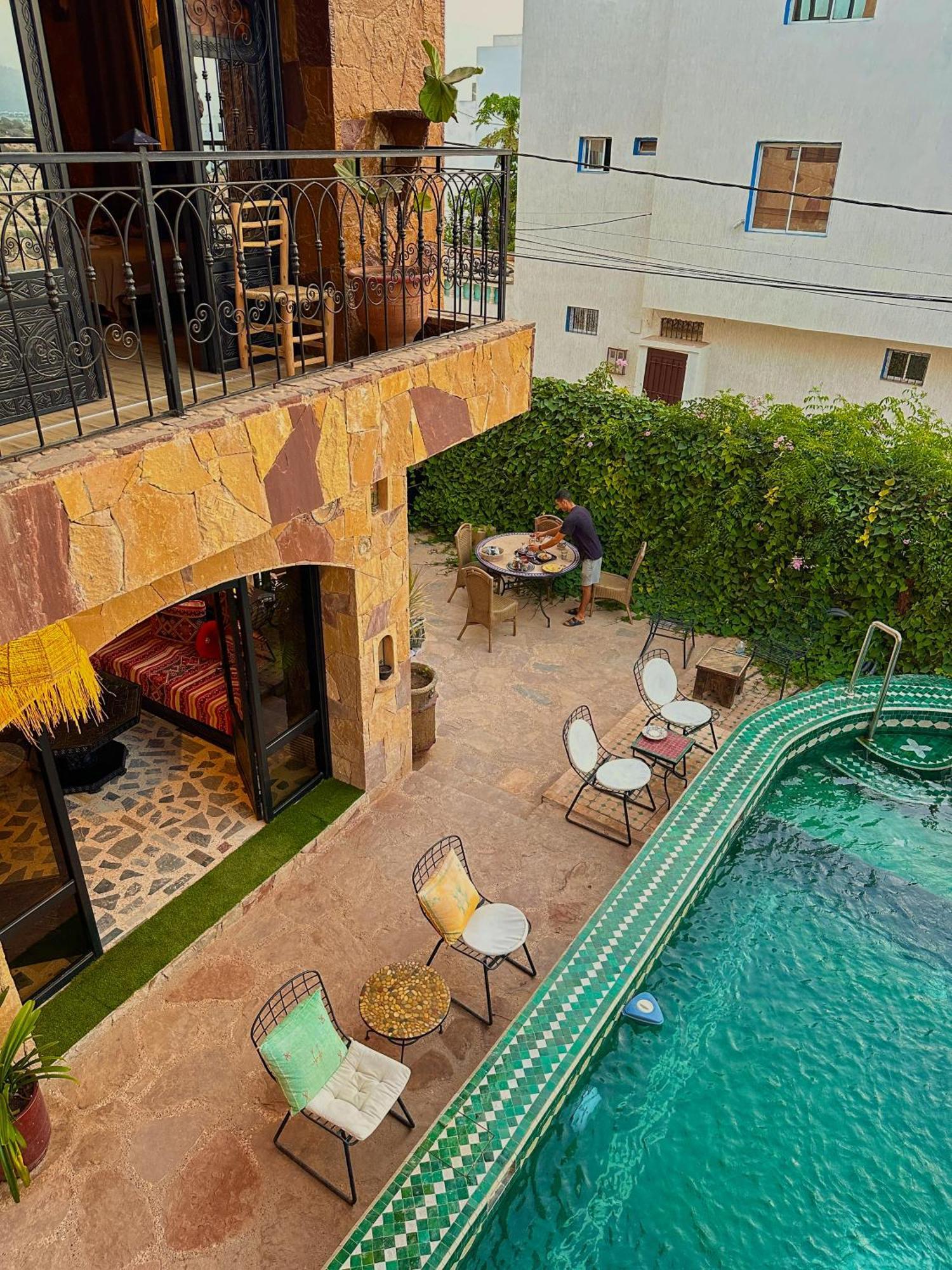 Panorama Guesthouse Tamraght Buitenkant foto